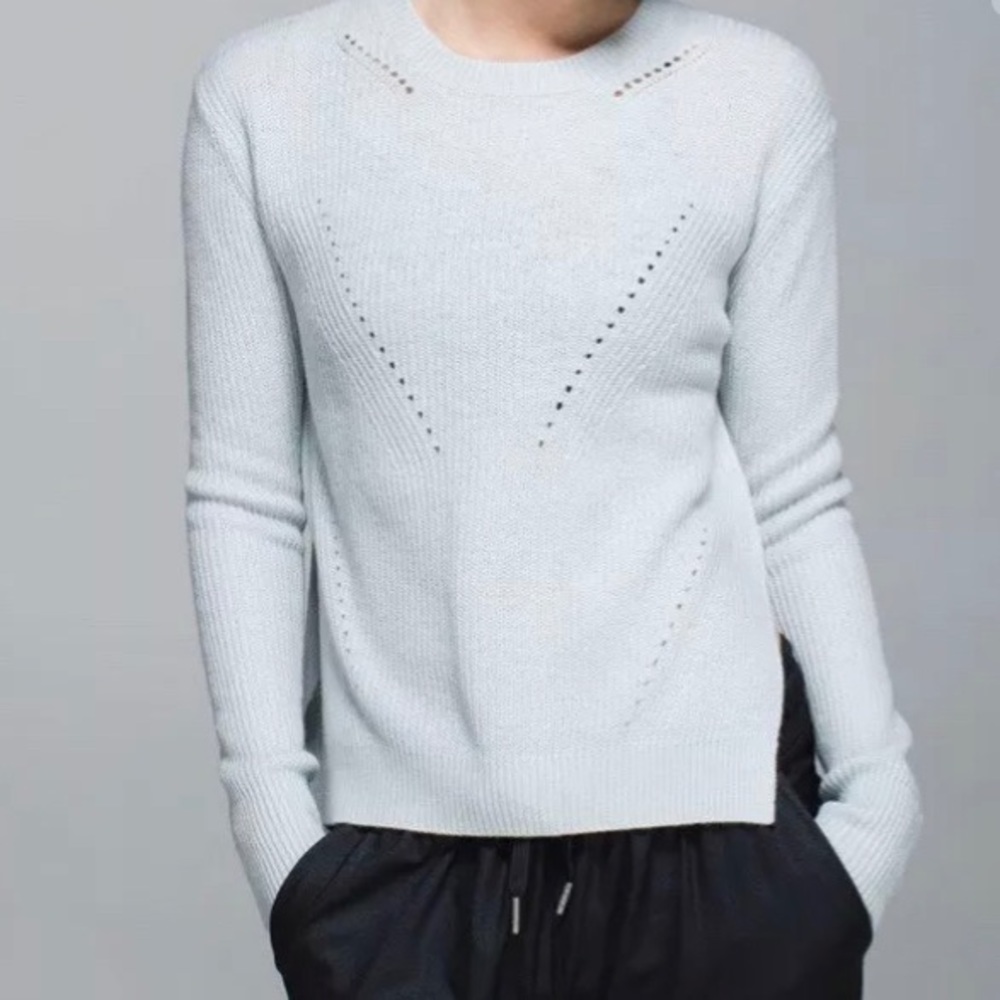 [LULULEMON] Seva Wool Sweater 4 Almost Blue